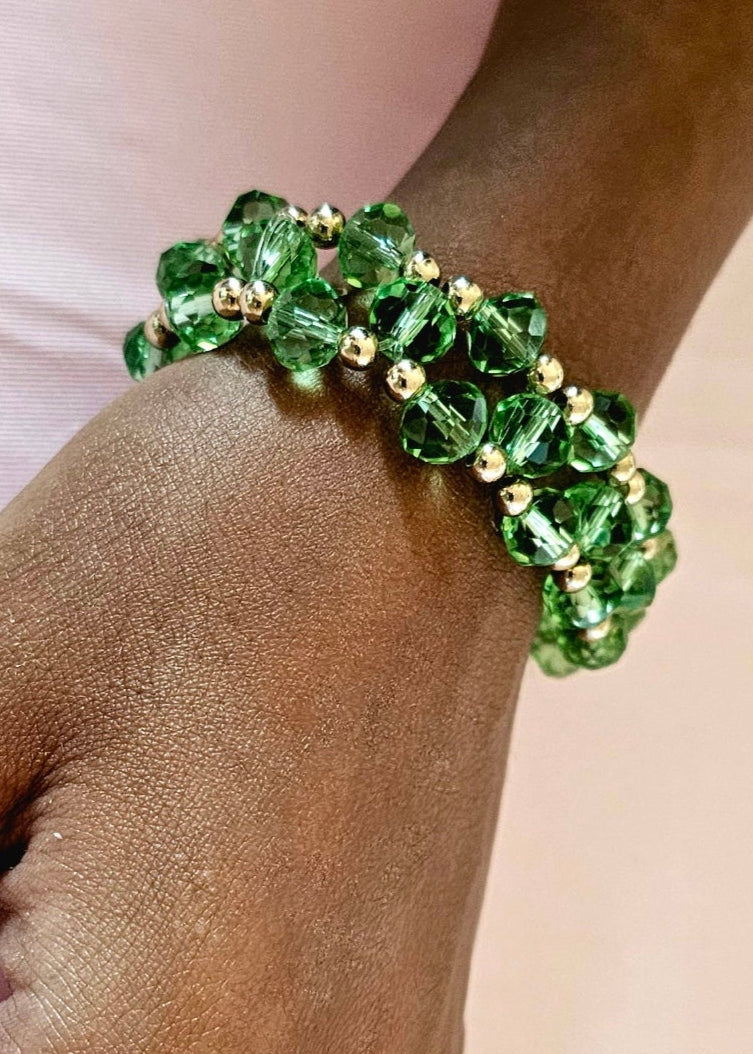 Emerald Sparkle Bracelet