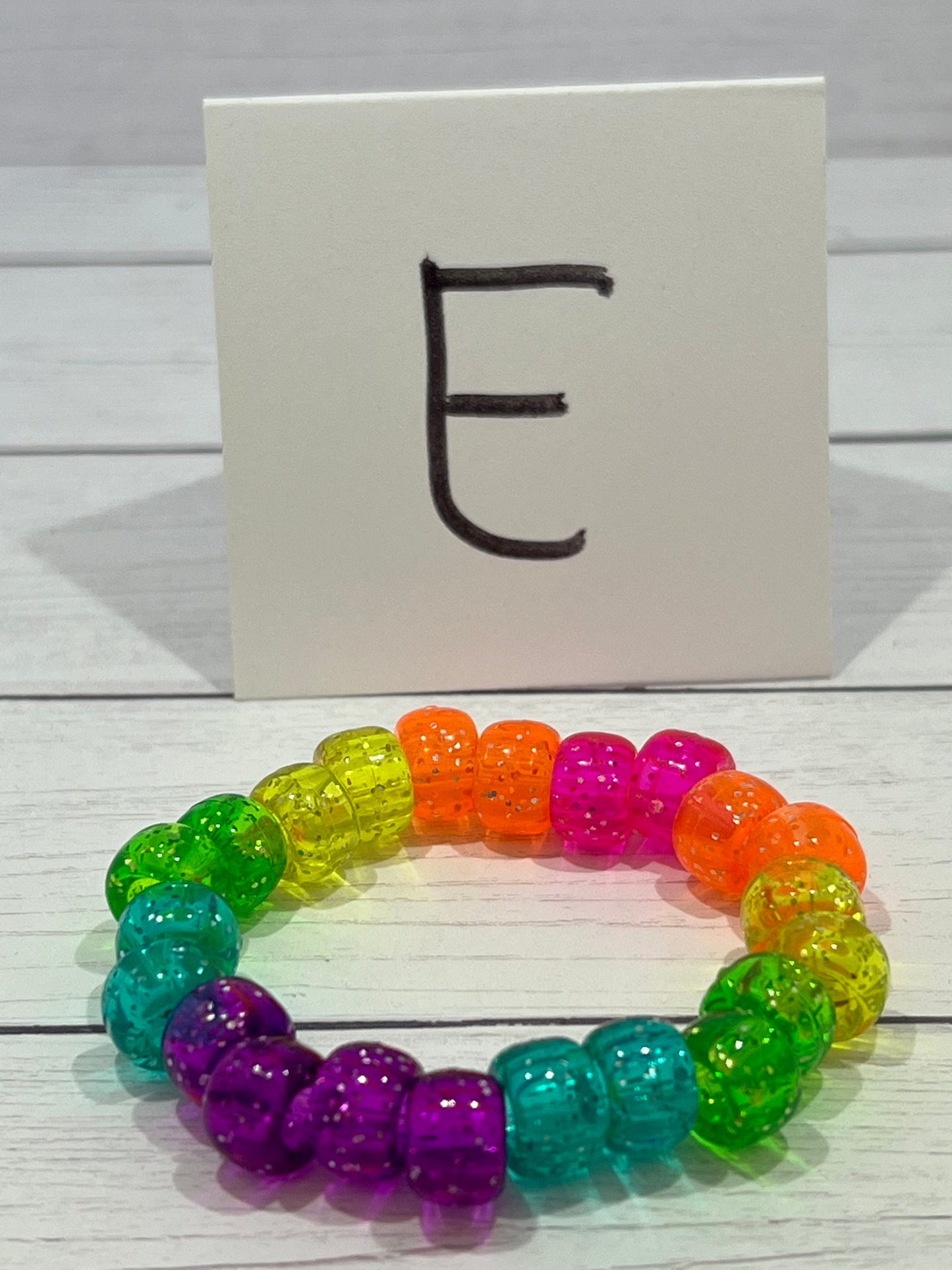 5 Inch Pony Bead Bracelets