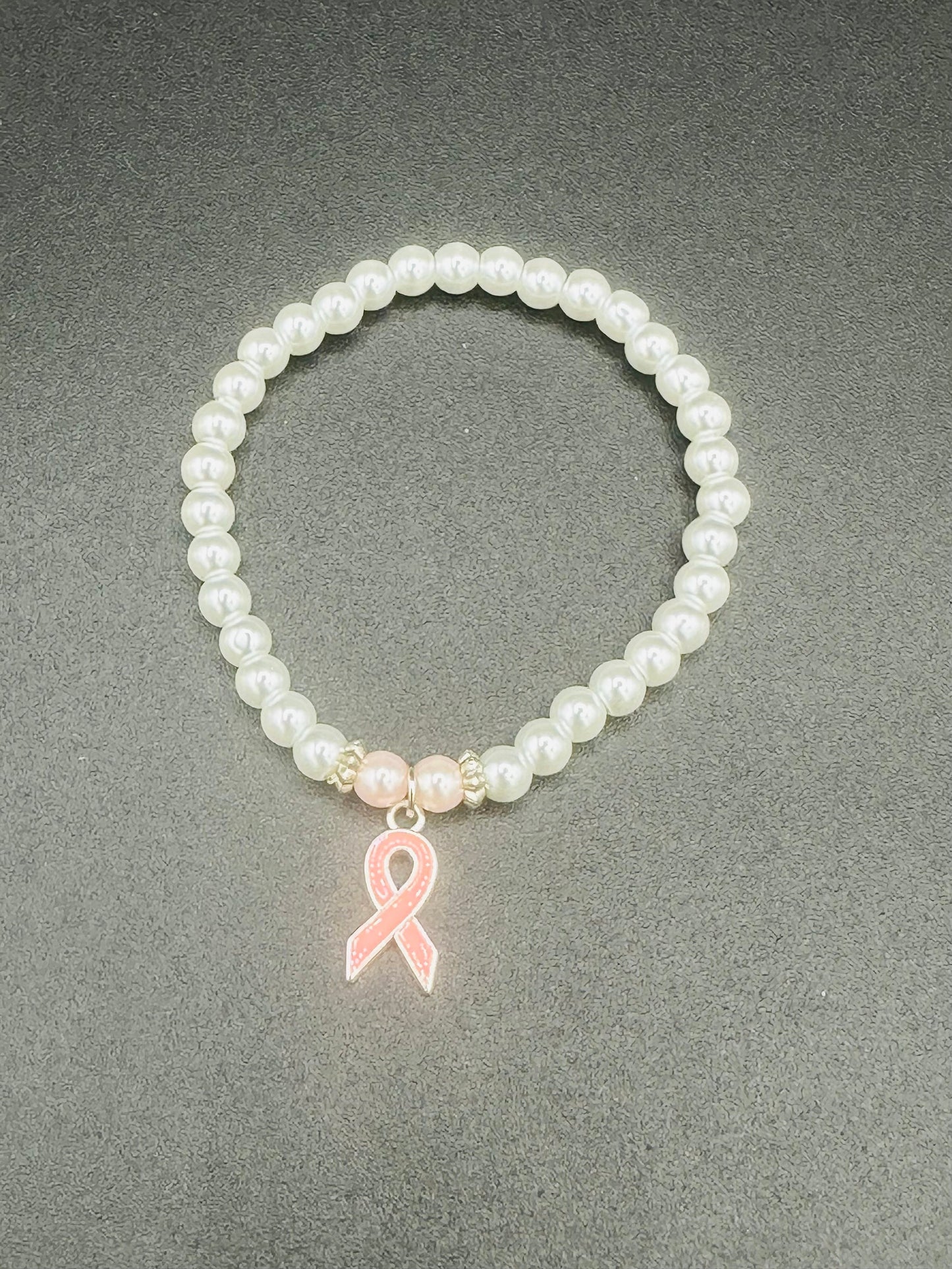 Breast Cancer Bracelets! Fight like a girl! You got this! We stand with you! Ribbons!