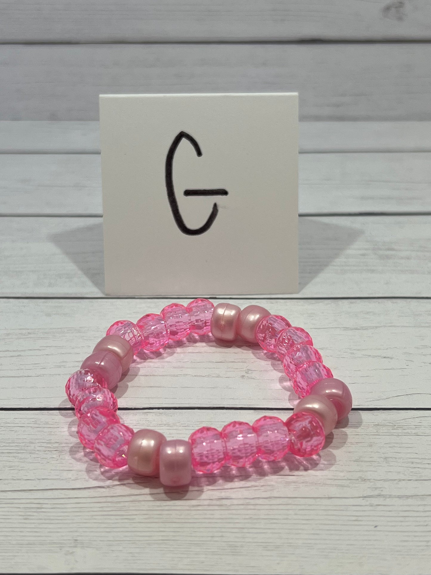5 Inch Pony Bead Bracelets