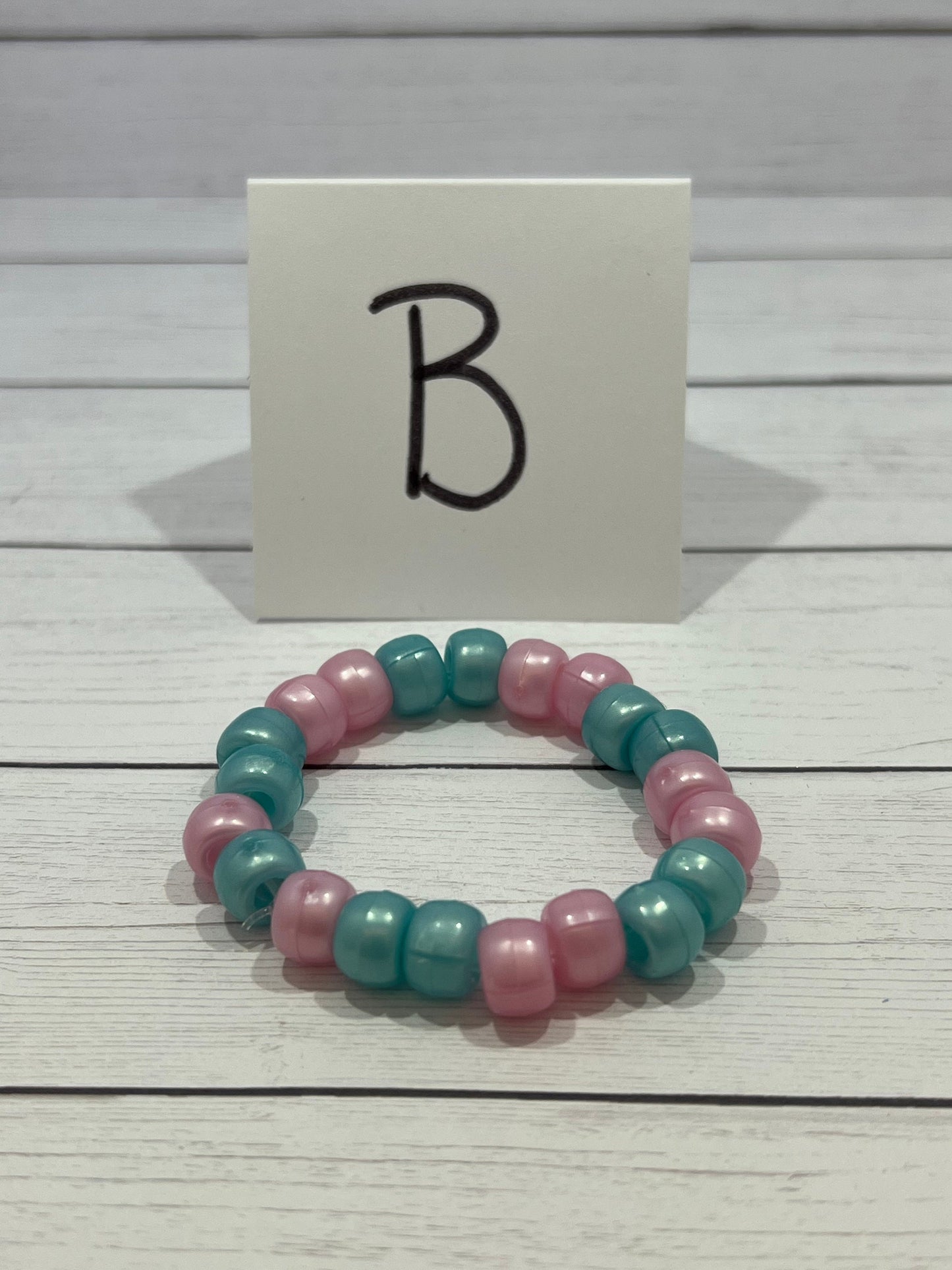 5 Inch Pony Bead Bracelets