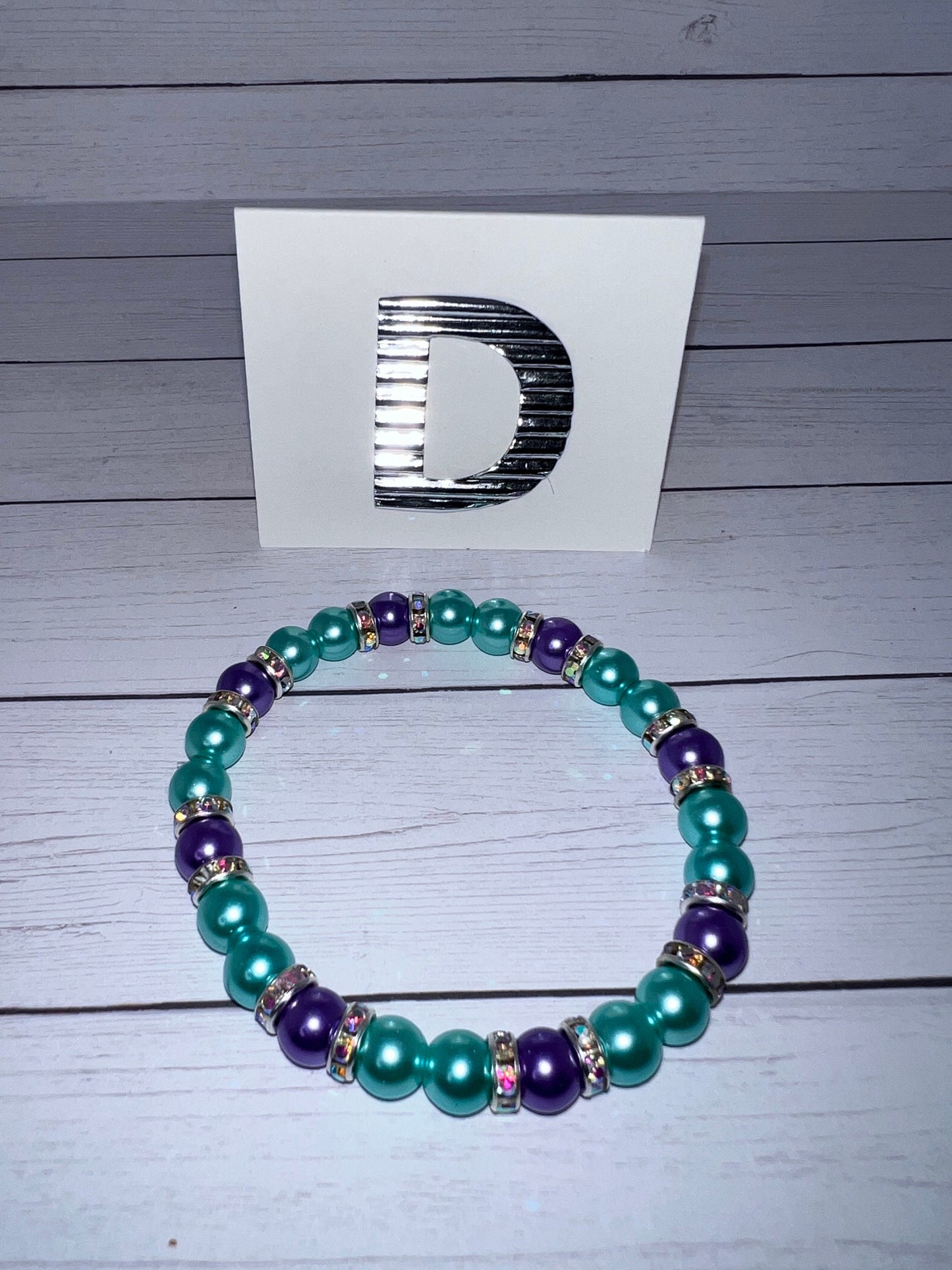 7 inch Glass Beaded Bracelets