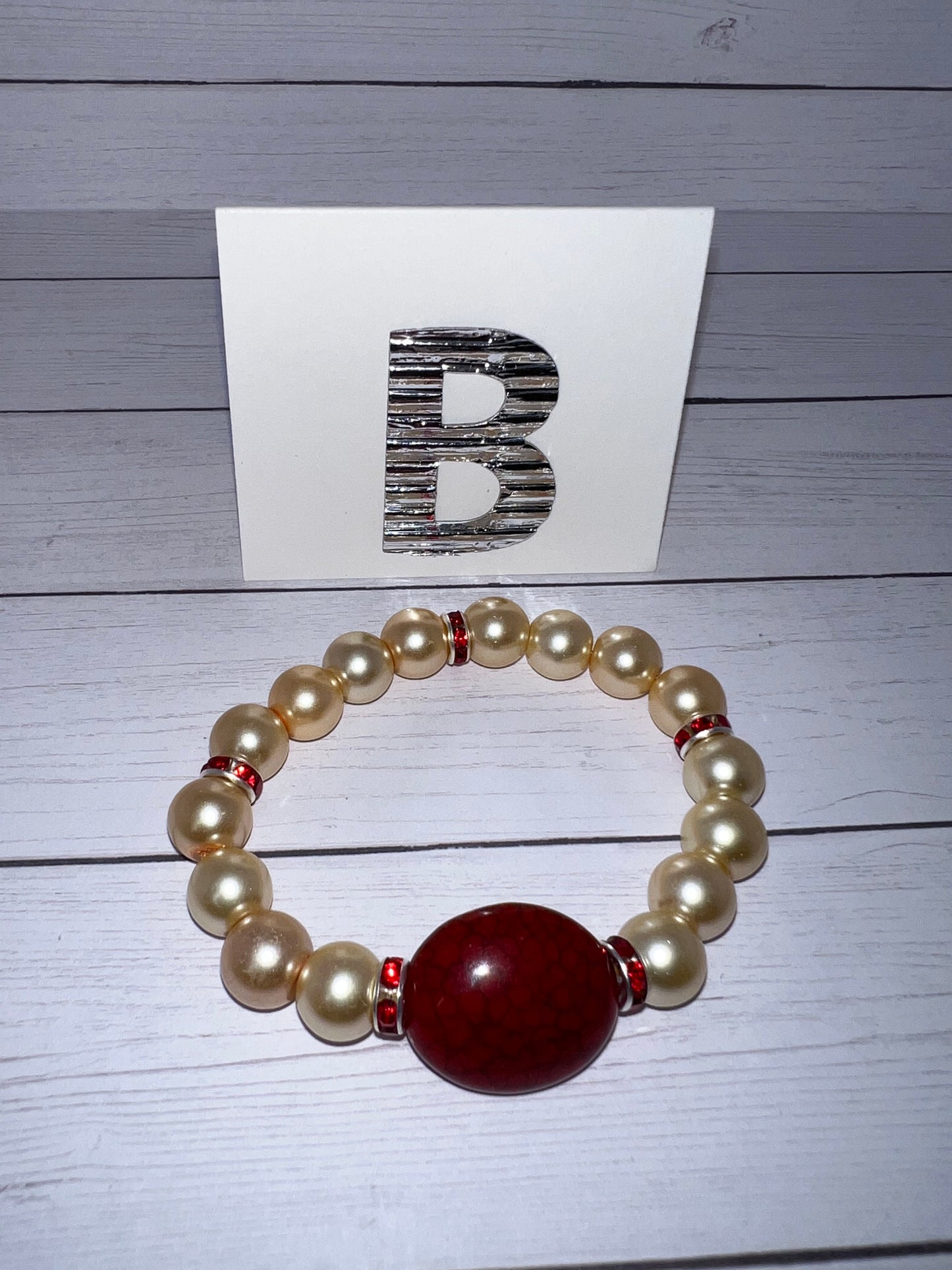 6 inch Glass Beaded Bracelets