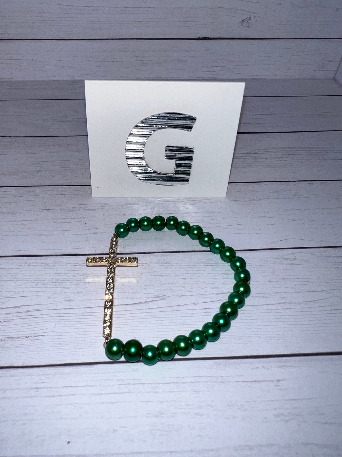 6 inch Glass Beaded Bracelets