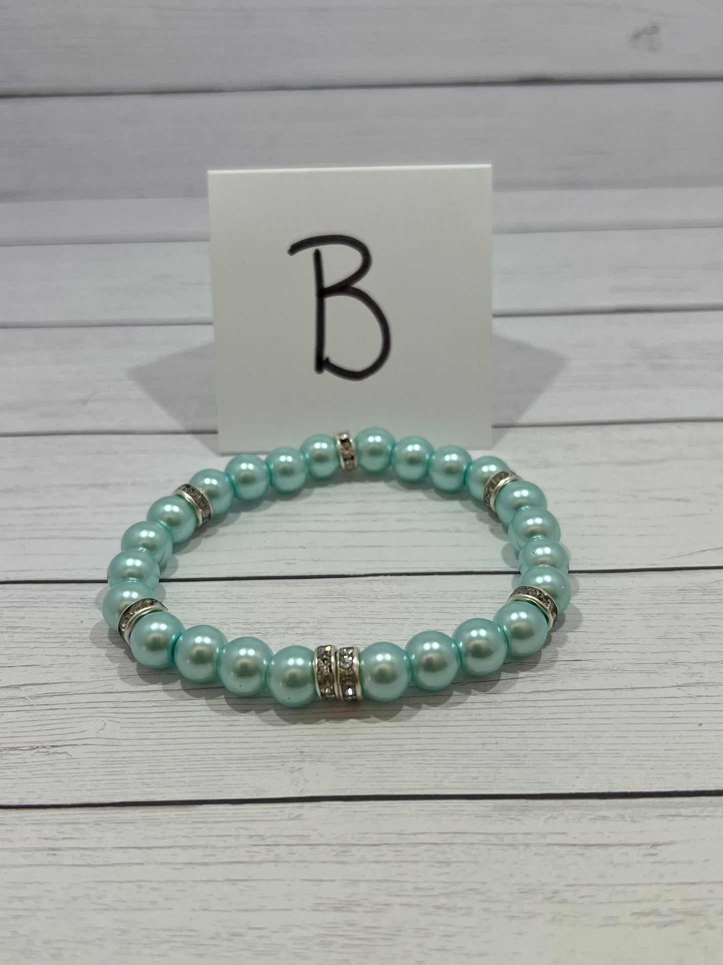 6-3/4 Glass Bead Bracelets