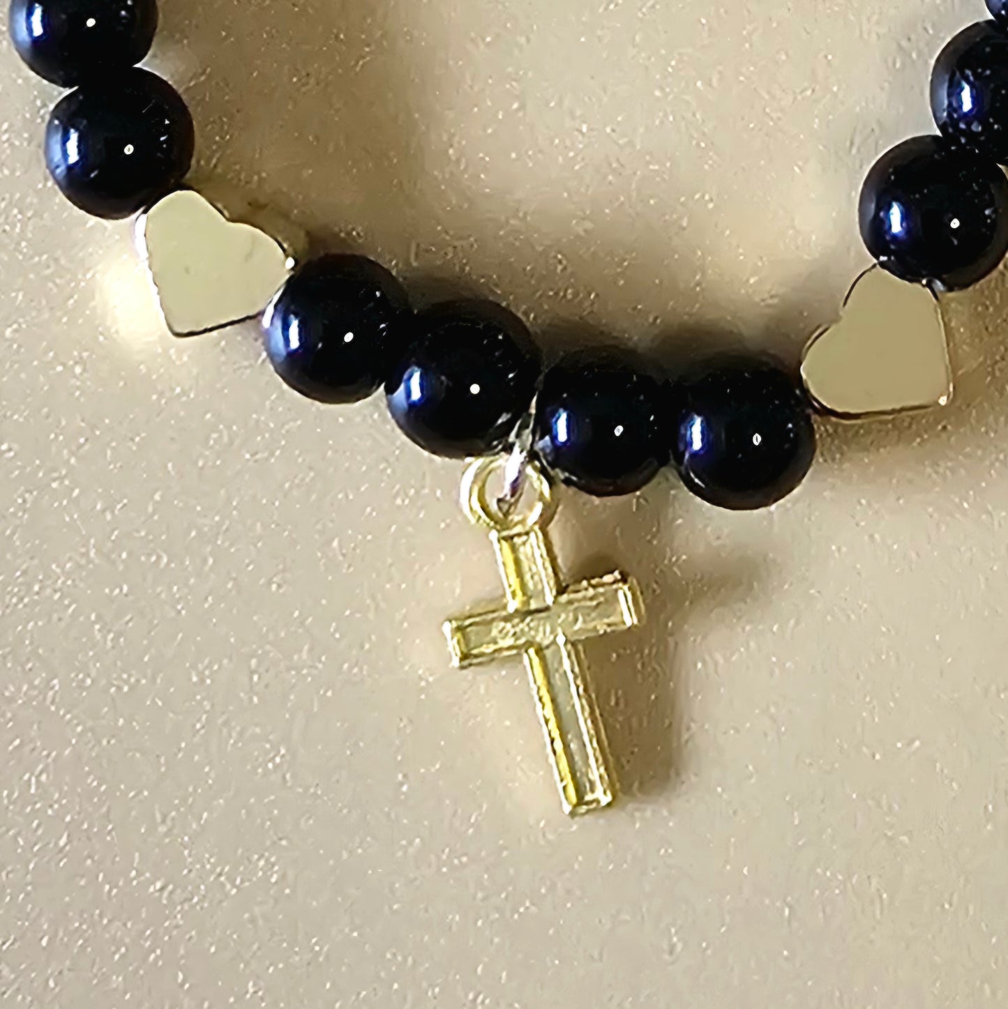 Divine Heart Cross Bracelet