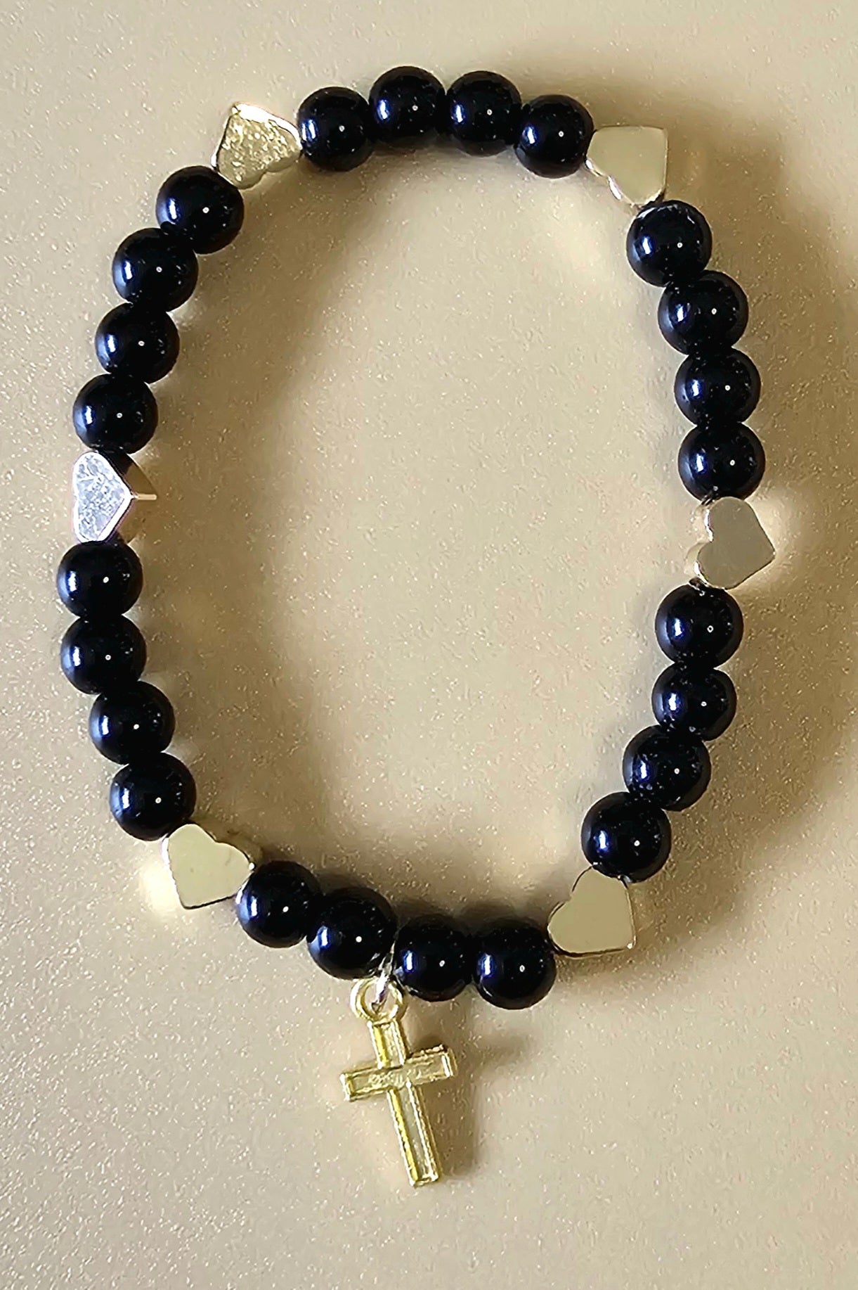 Divine Heart Cross Bracelet