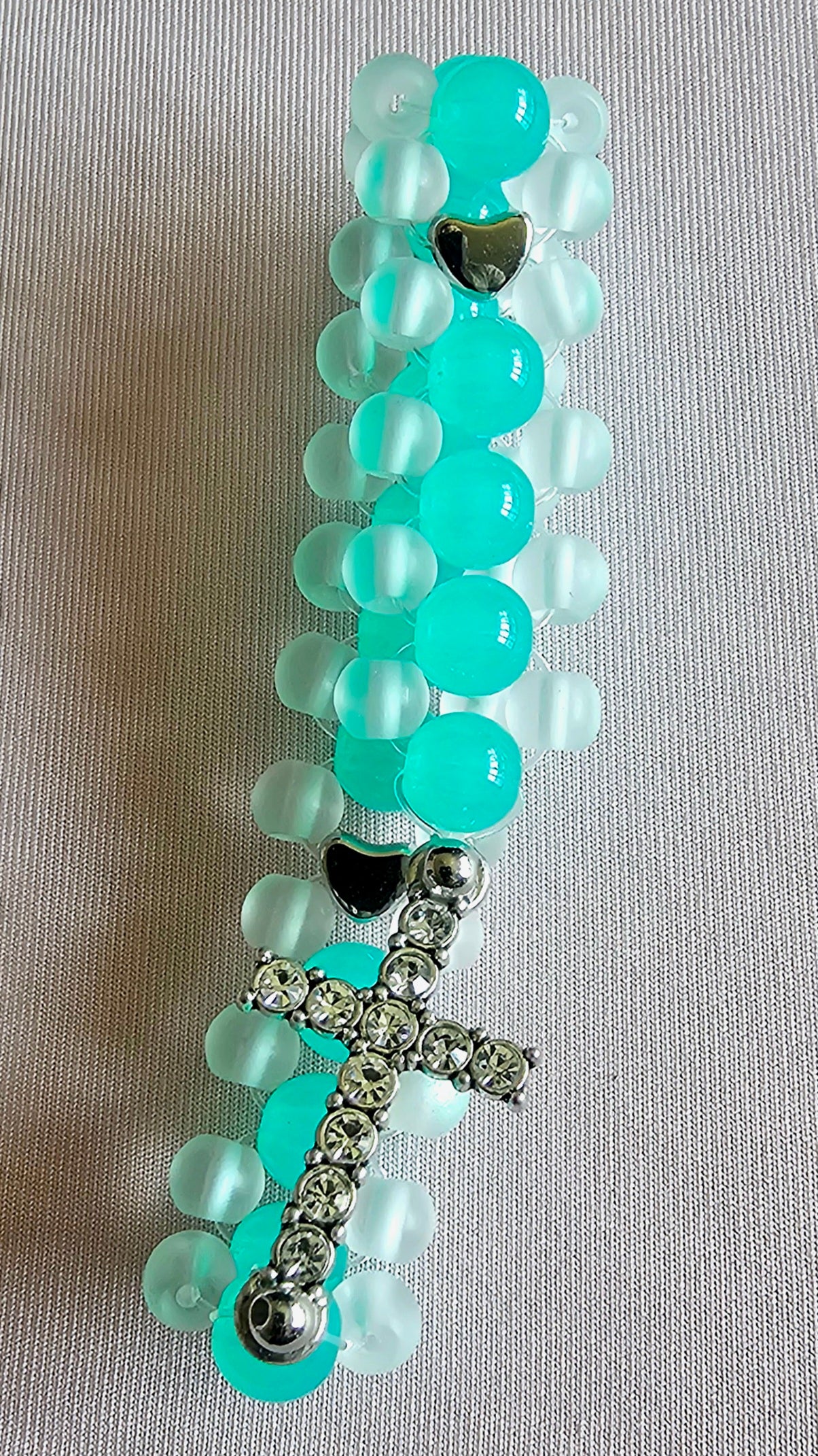 Serenity Cross Double-Row Bracelet